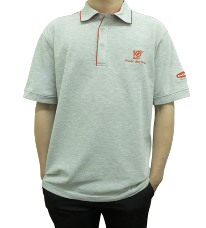 Áo thun cao cấp màu xám - SC9GRT