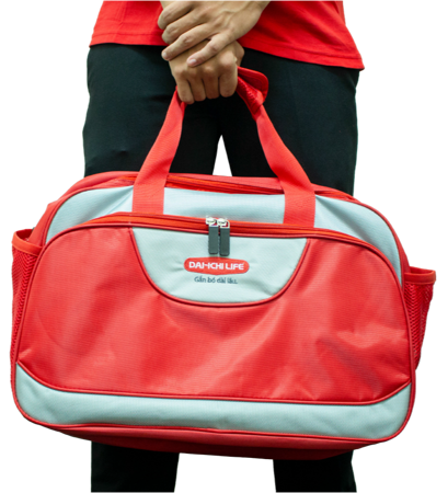 Túi du lịch màu đỏ - SB23L3