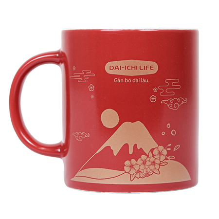 Cốc Sứ Đỏ - KCS05